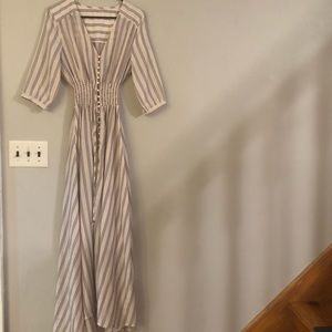 Silky maxi dress